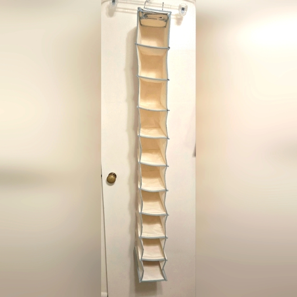 Closet Organizer for Shoes Tops Kids Toys More 10 spaces Excellent Condition